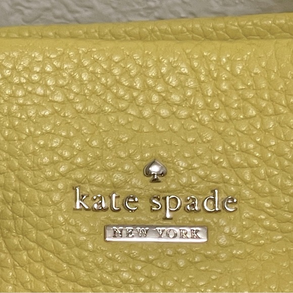 🆕Kate Spade ♠️ Holden Street Small Lanie Satchel/Crossbody in Lemon Yellow - Picture 3 of 15